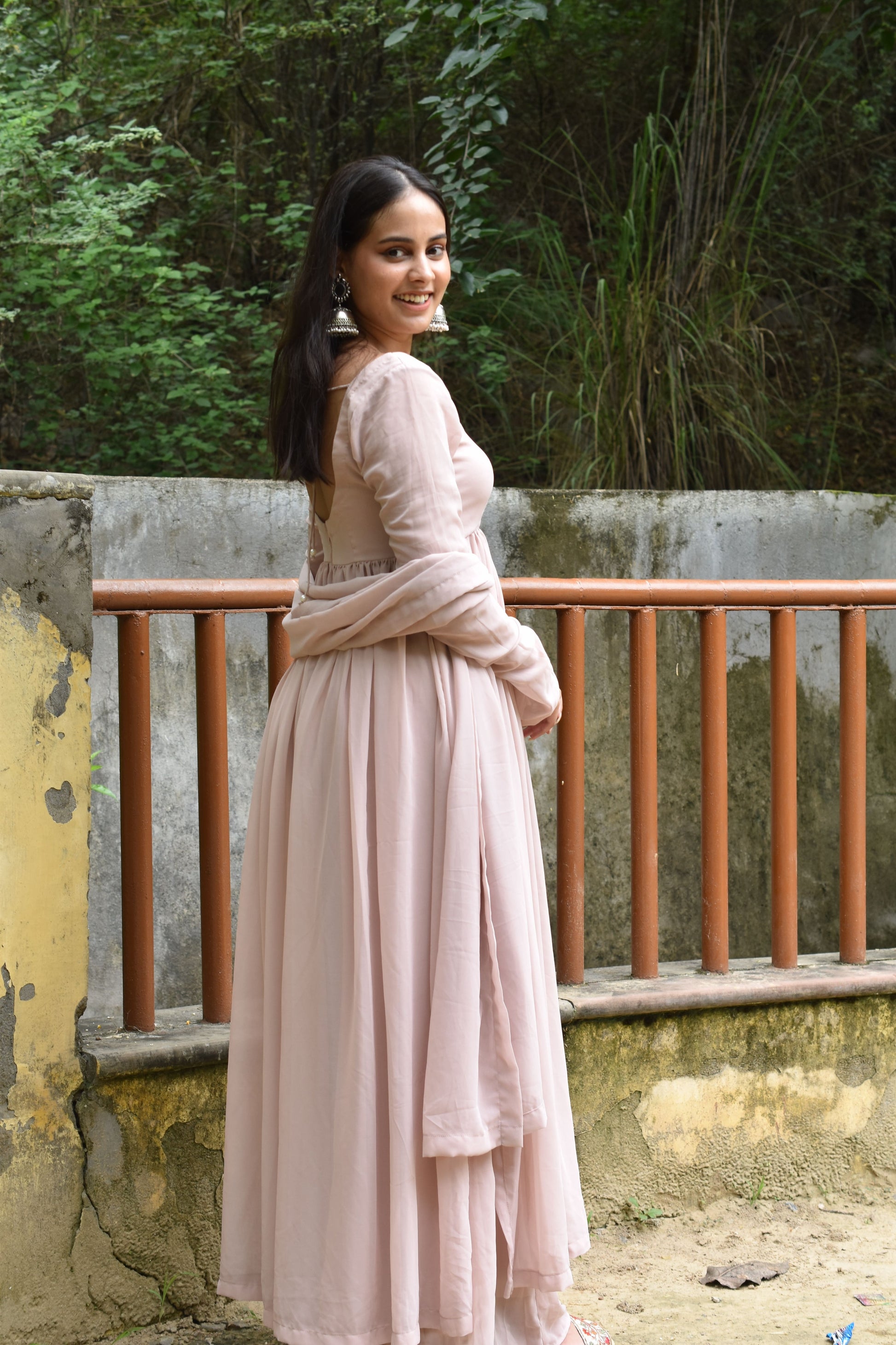 Designer flared suit